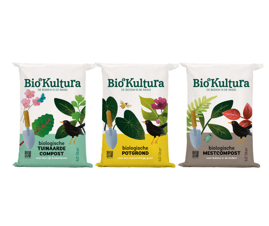 Biologische potgrond & compost van Bio-Kultura